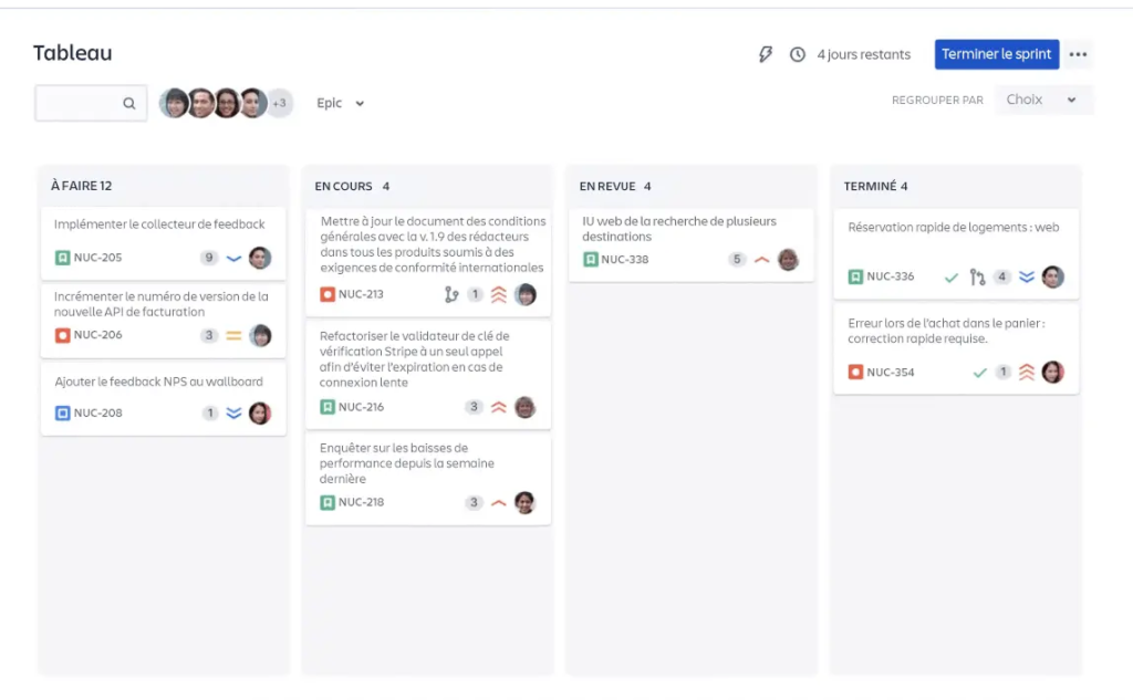 gestion d'equipe -DevUps