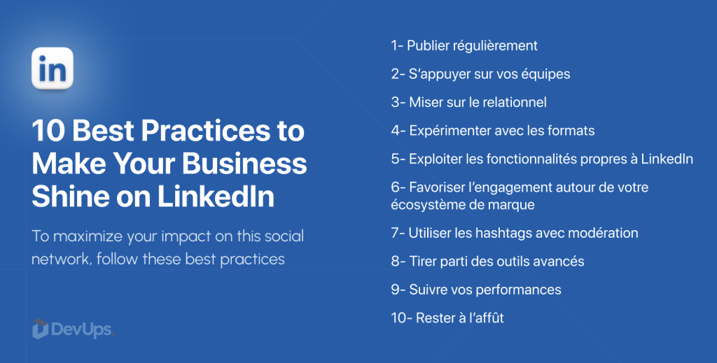 10 Best Practices to Make Your Business Shine on LinkedIn