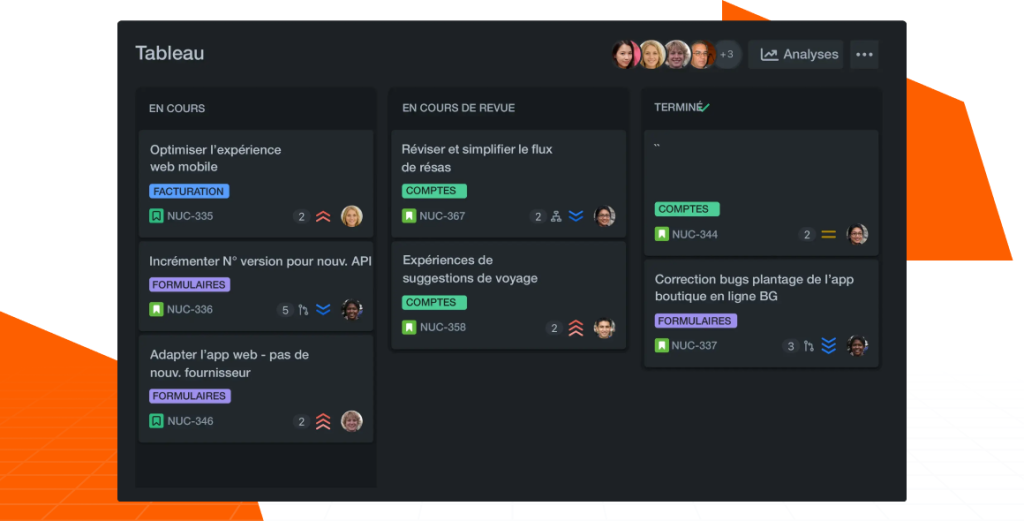 Jira for project tracking-Devups